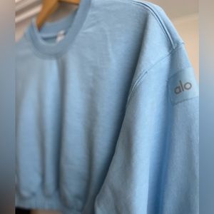 Ali Devotion Crew Neck cropped Pullover